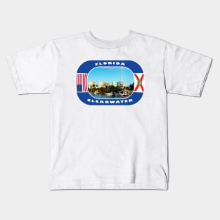 Florida, Clearwater City, USA Kids T-Shirt